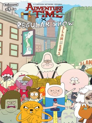 cover image of Adventure Time/Regular Show (2017), Issue 5